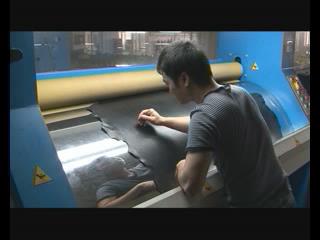 皮革检验设备验皮机操作使用视频